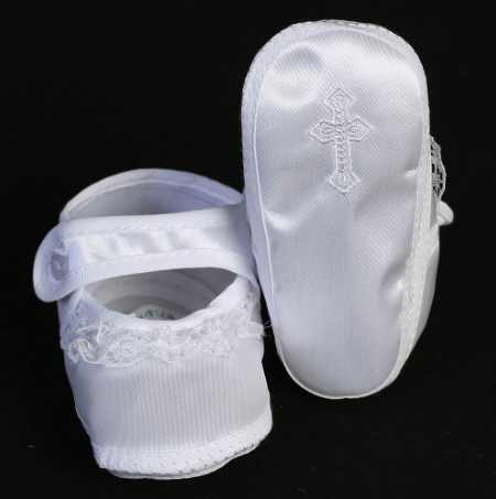 Girls Christening bootie