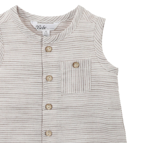 EDWARD SLEEVELESS ROMPER