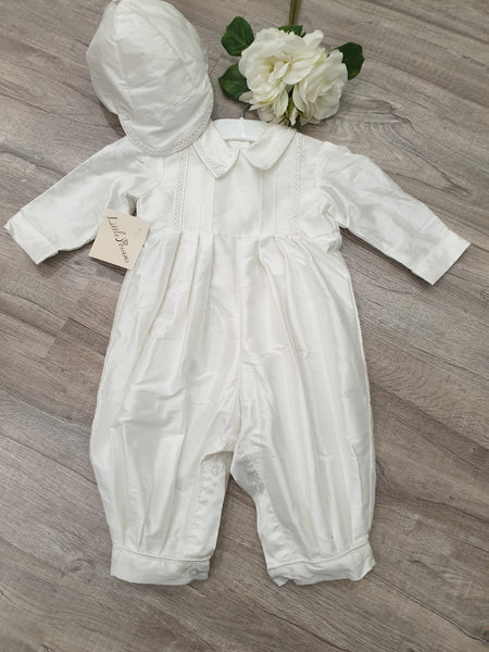 Boy's Silk Romper - 152161 - Size 12m LAST OF STOCK