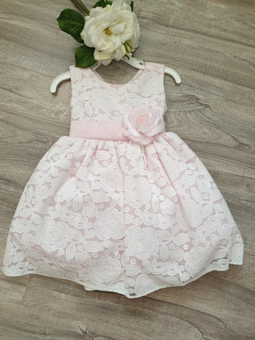 Floral Embossed dress