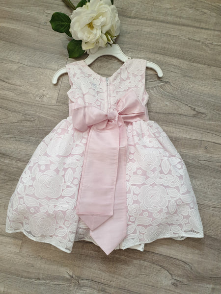 Floral Embossed dress