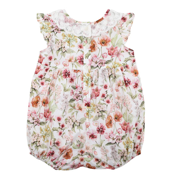 LIBERTY LACE COLLAR ROMPER