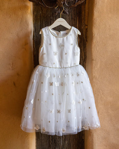 BUTTERFLY TUTU DRESS IVORY